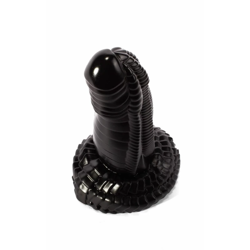 X-Men 21cm Super Size Dildo PVC Crni sa Vakuumskim Postoljem
