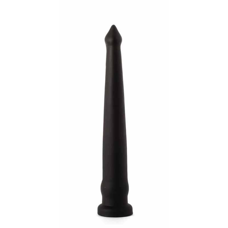 X-Men 32cm Crni Butt Plug sa Vakuumskim Postoljem