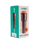 X-MEN Fantasy Ladylight Vaginacijski Masturbator - Vodootporni Crni 16,5cm