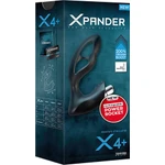 XPANDER X4 Dupli stimulans za prostatu i perineum - Crni vibrator 11,5cm