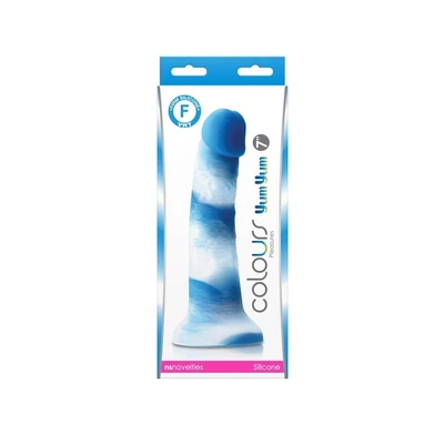 Yum Yum 7" Dildo - Plavi - Sexy Shop