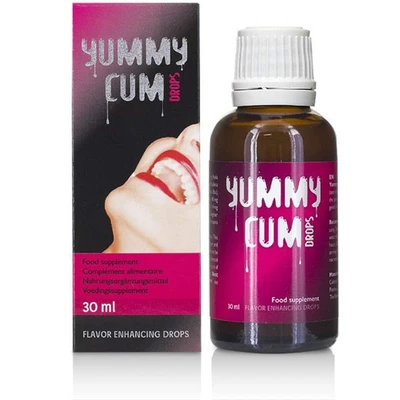 Yummy Cum Drops - Energizujuće kapi za muškarce - 30 ml - Sexy Shop
