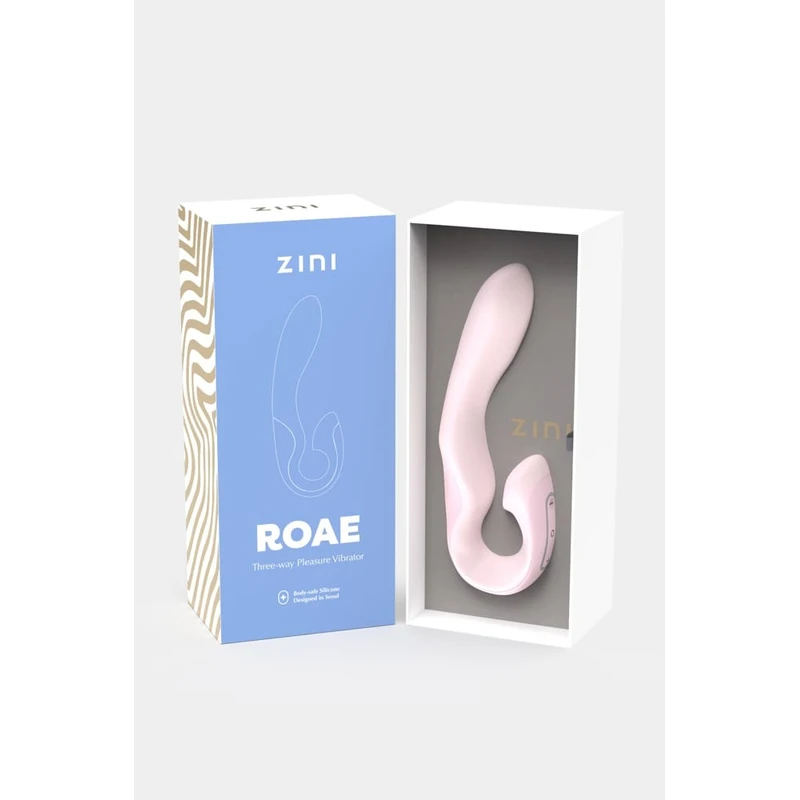 Zini Roae SE Triupravni Vibrator za užitak - Roze