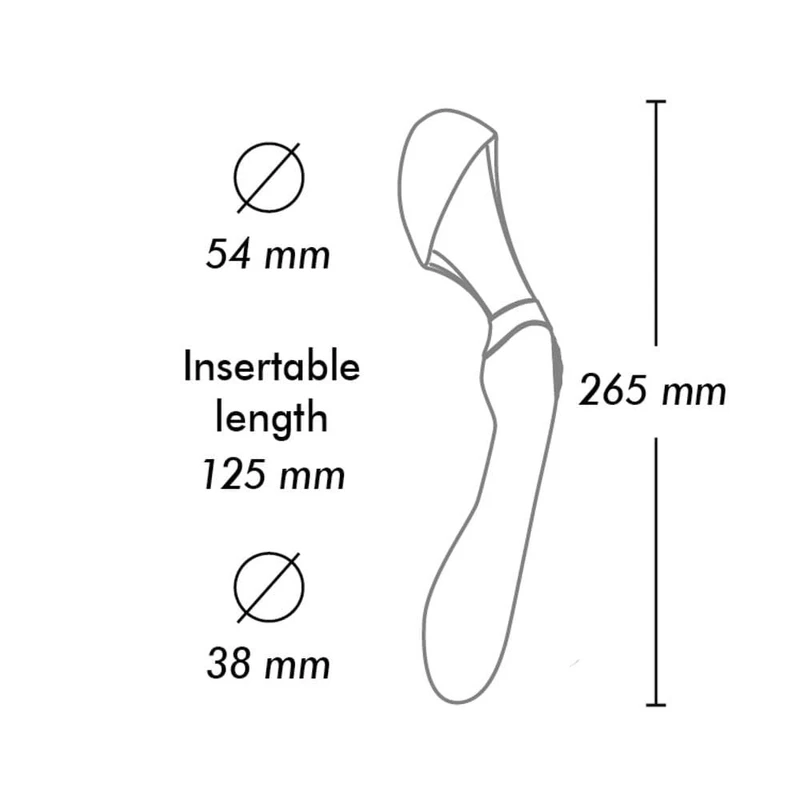 ZOA™ Roze Vibrator za Žene sa 10 Tiganja Funkcija